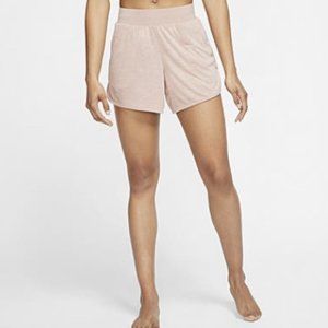 Nike Yoga Women's Ribbed Shorts - Size M (8-10)